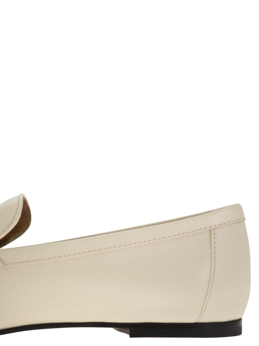 Tod's Goatskin Leather Moccasin