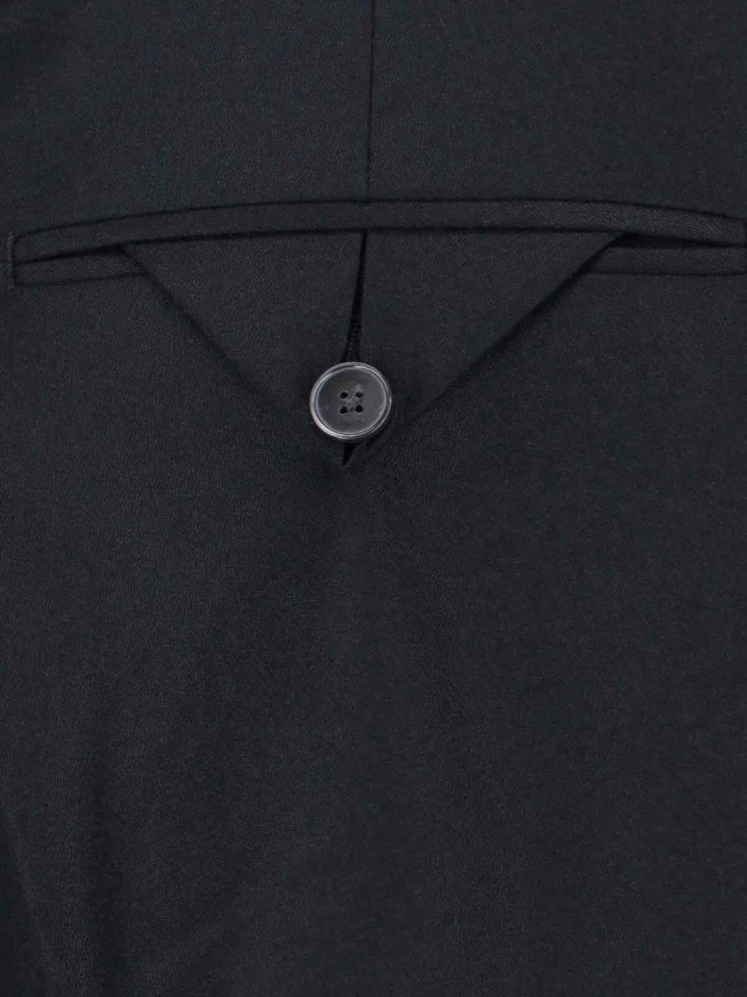 Briglia Tailored Black Trousers With Classic Fit And Minimalist Design