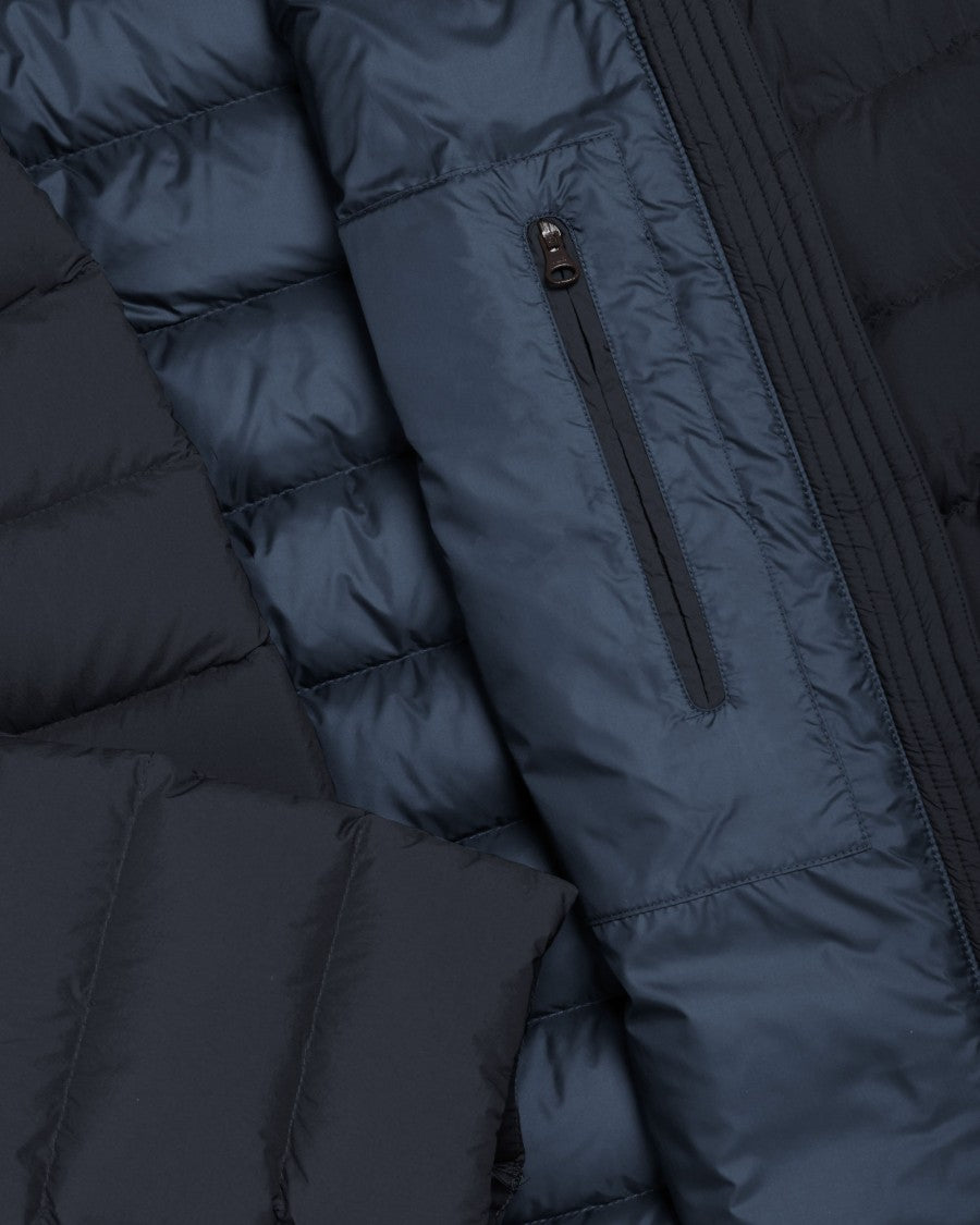 Colmar Originals Blue Down Jacket With Detachable Hood