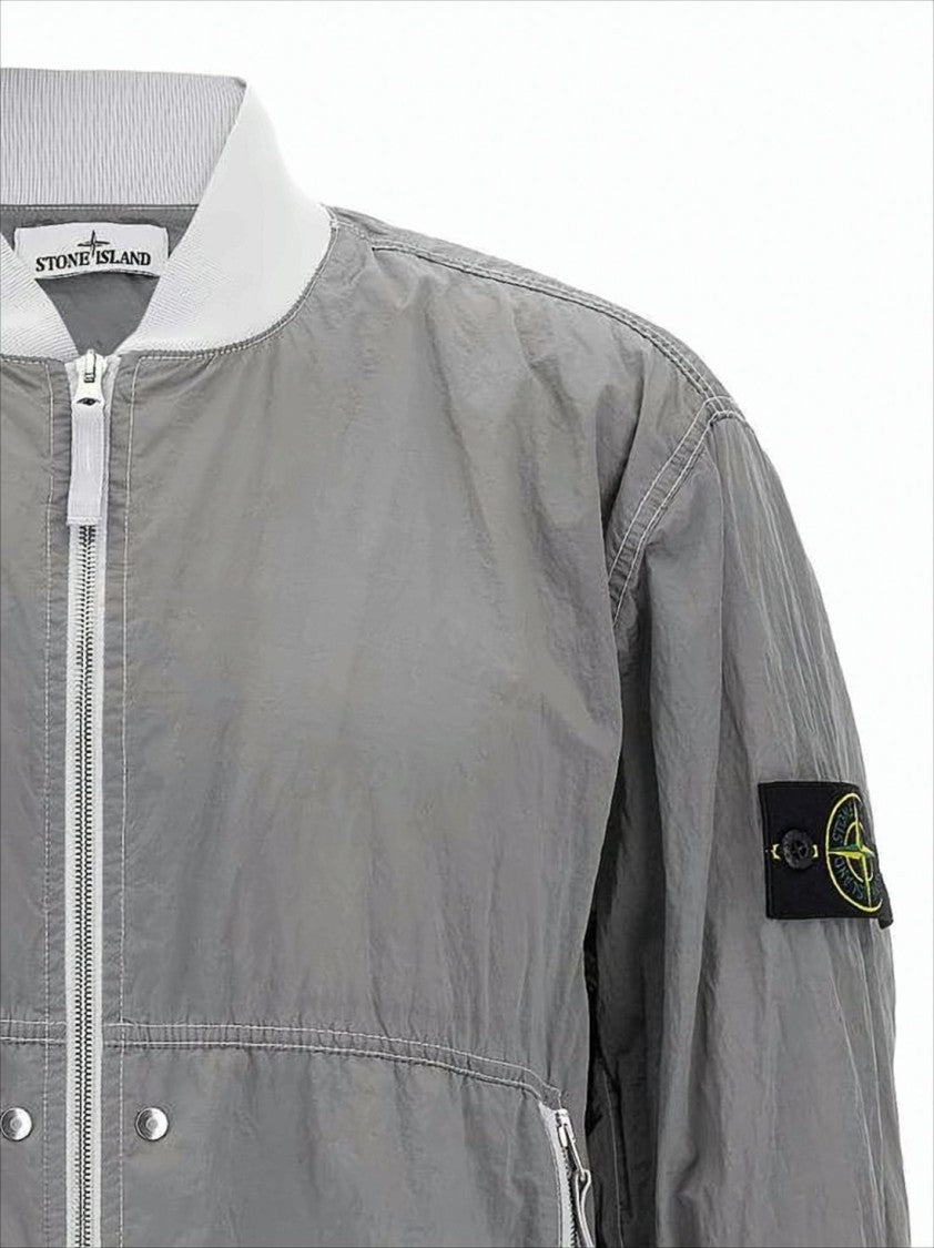 Stone Island Lightweight Crinkled Texture Jacket
