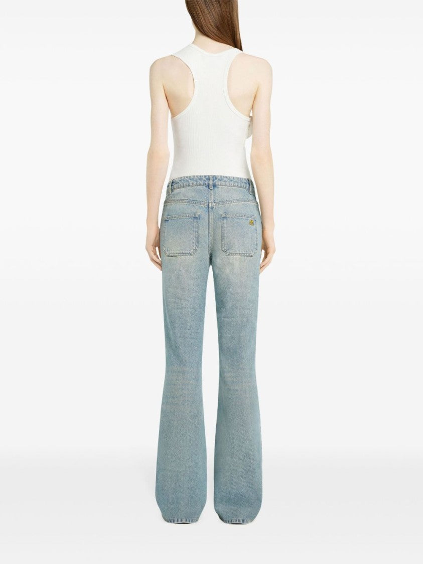 Courrèges Light Blue Denim Jeans