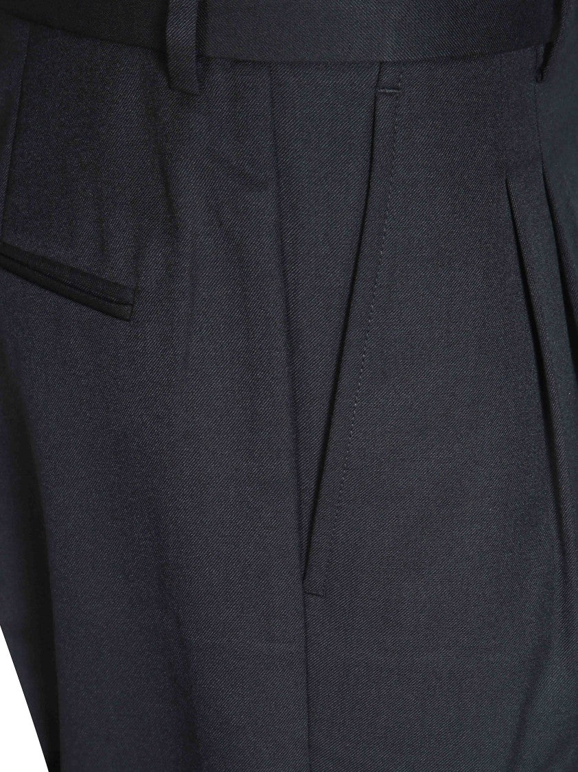 Drôle De Monsieur Front-Pleated Pantalone Formal Pants
