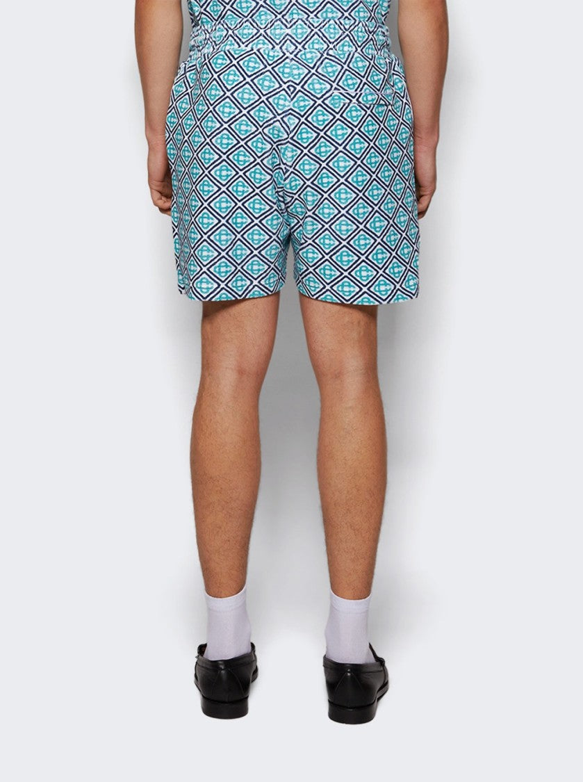 Casablanca Towelling Short Blue