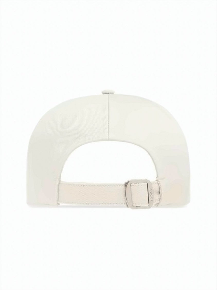 Gucci Classic Cotton Baseball Cap With Embroidered Logo