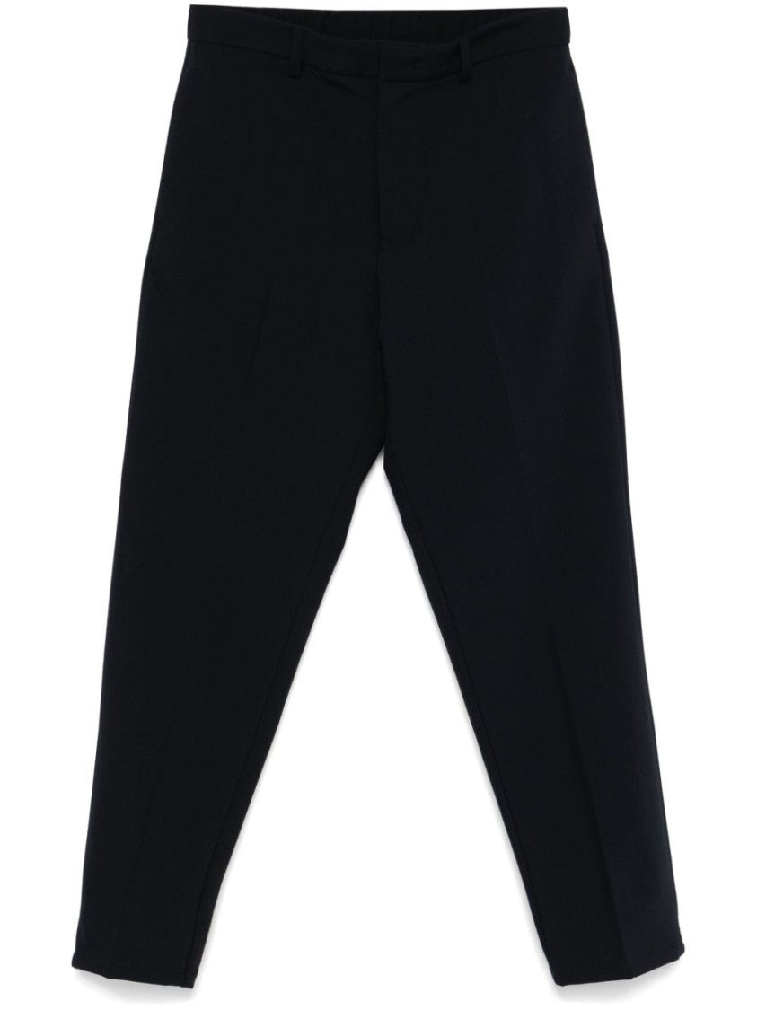 Emporio Armani Tailored Trousers With Streamlined Design