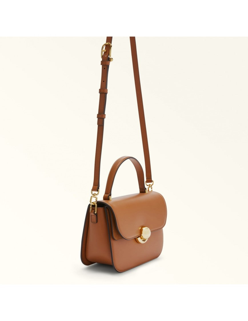 Furla Sfera S Handbag In Leather Color Leather