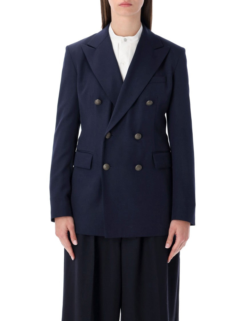 Polo Ralph Lauren Double Breasted Structured Tailored Blazer