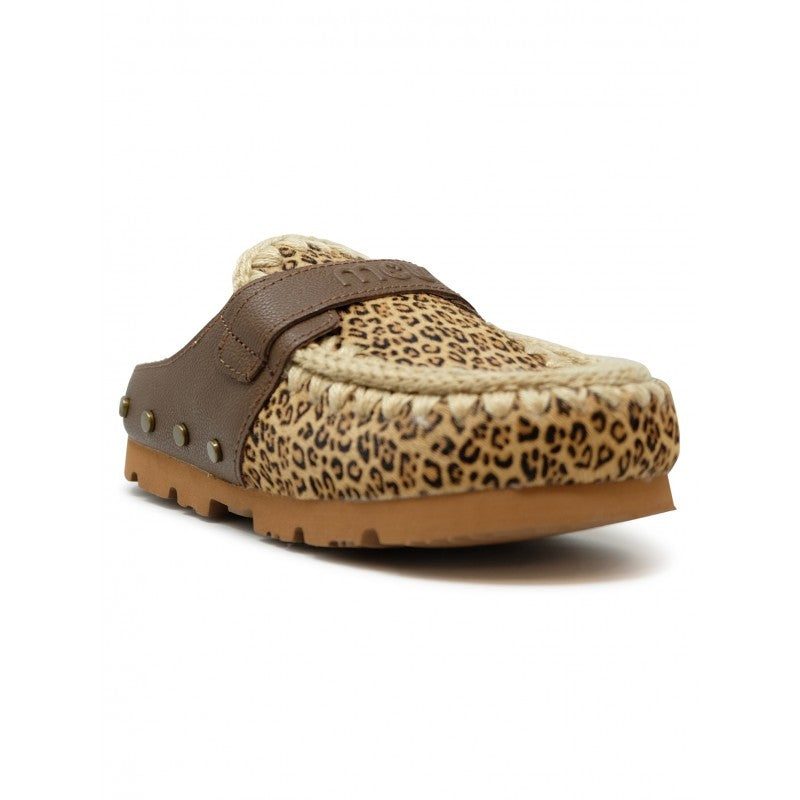 Mou Fw431009d Winter Bio Ponyskin Leather Wool Rubber Clog