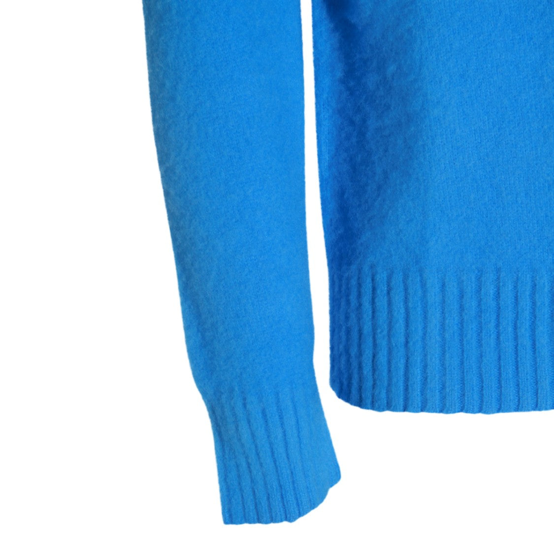 Piacenza Cashmere High Neck Sweater With Ribbed Cuffs