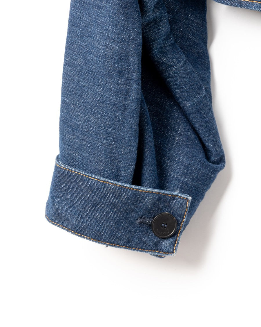 Lanvin Cropped Blue Jacket