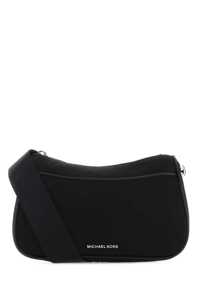 Michael Michael Kors Black Nylon Jet Set Crossbody Bag