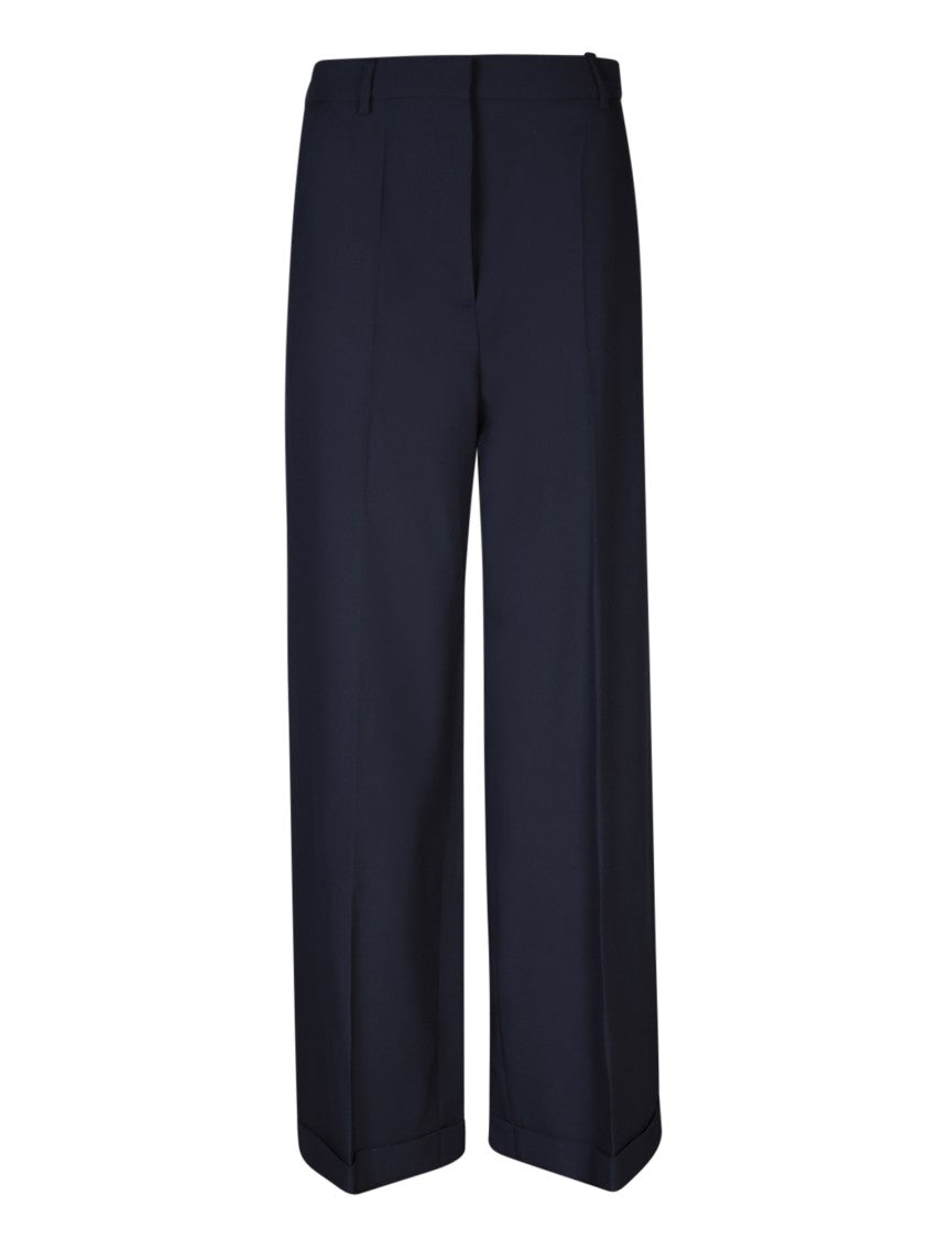 Kenzo Mid-Rise Wool Trousers