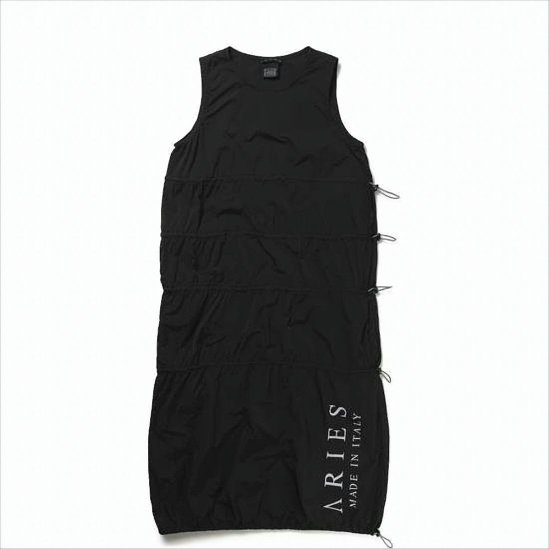Aries Arise Black Sleeveless Maxi Dress