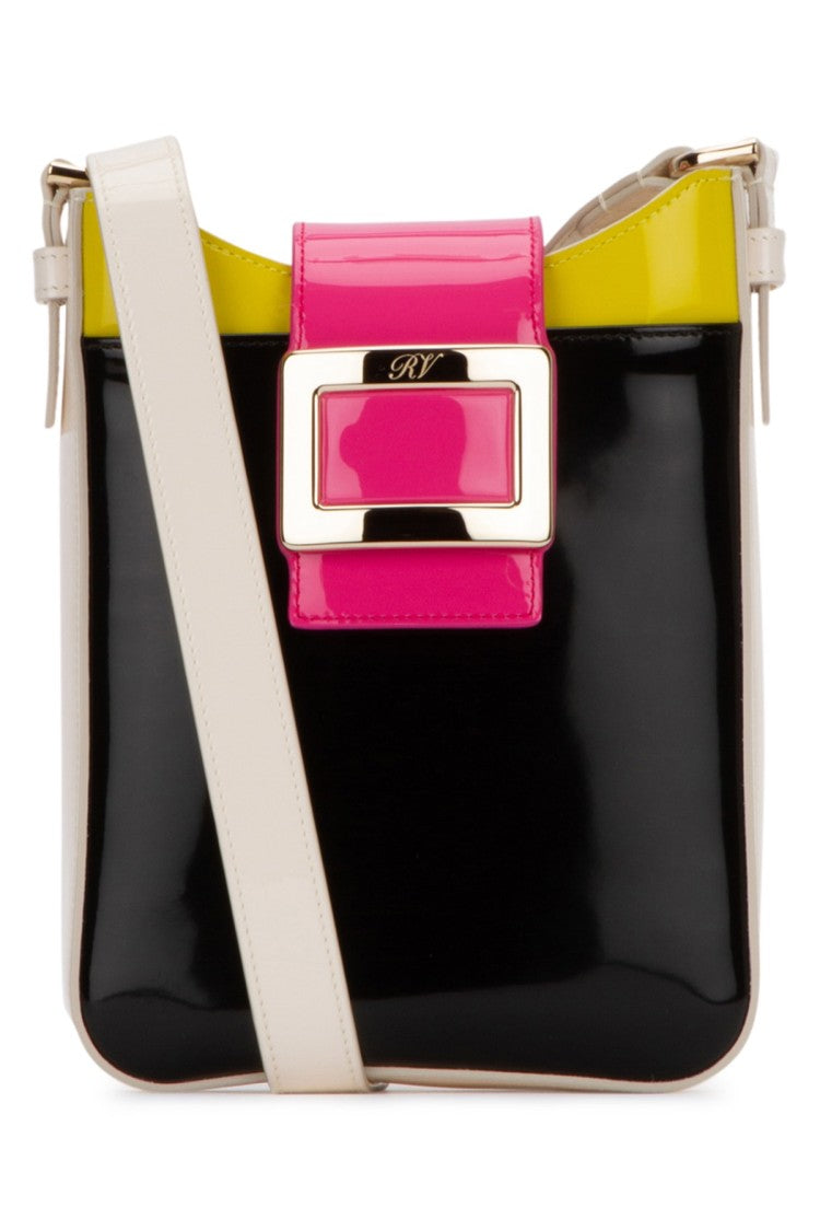 Roger Vivier Rectangular Crossbody Bag With Bold Accents