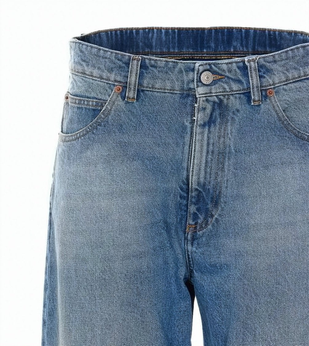 Mm6 By Maison Margiela Straight-Leg Jeans With Classic Five-Pocket Design