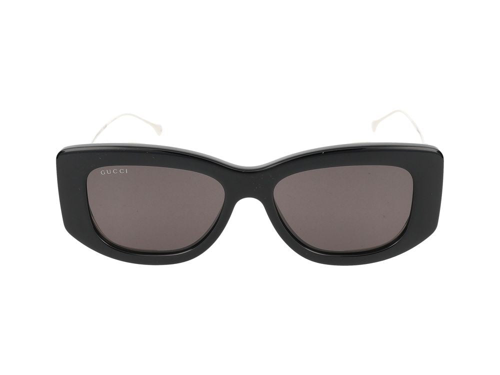 Gucci Sunglasses Gg1566s 001 Black Gold Grey 55/17/120