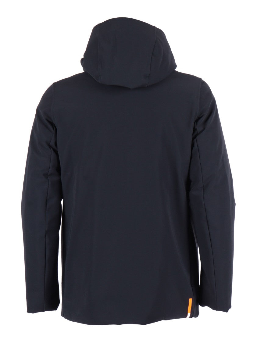 Rrd Lightweight Polyamide Blend Jacket With High Collar And Front Zip Closure