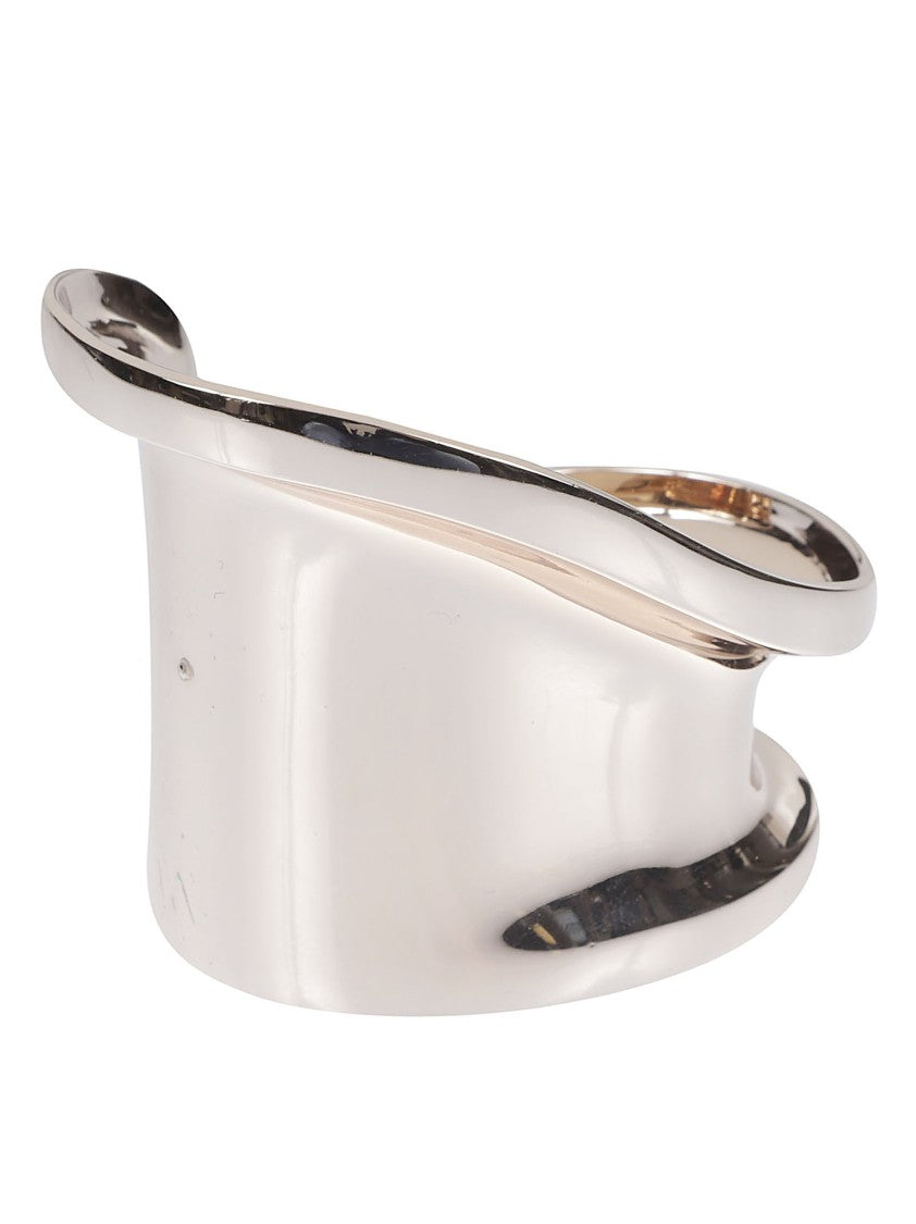 Max Mara Sculptural Wide Cuff Bracelet