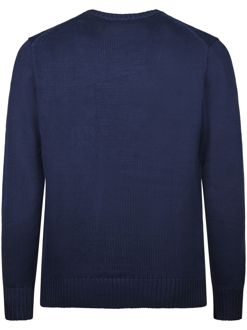 Polo Ralph Lauren Embroidered Logo Classic Crewneck Sweater