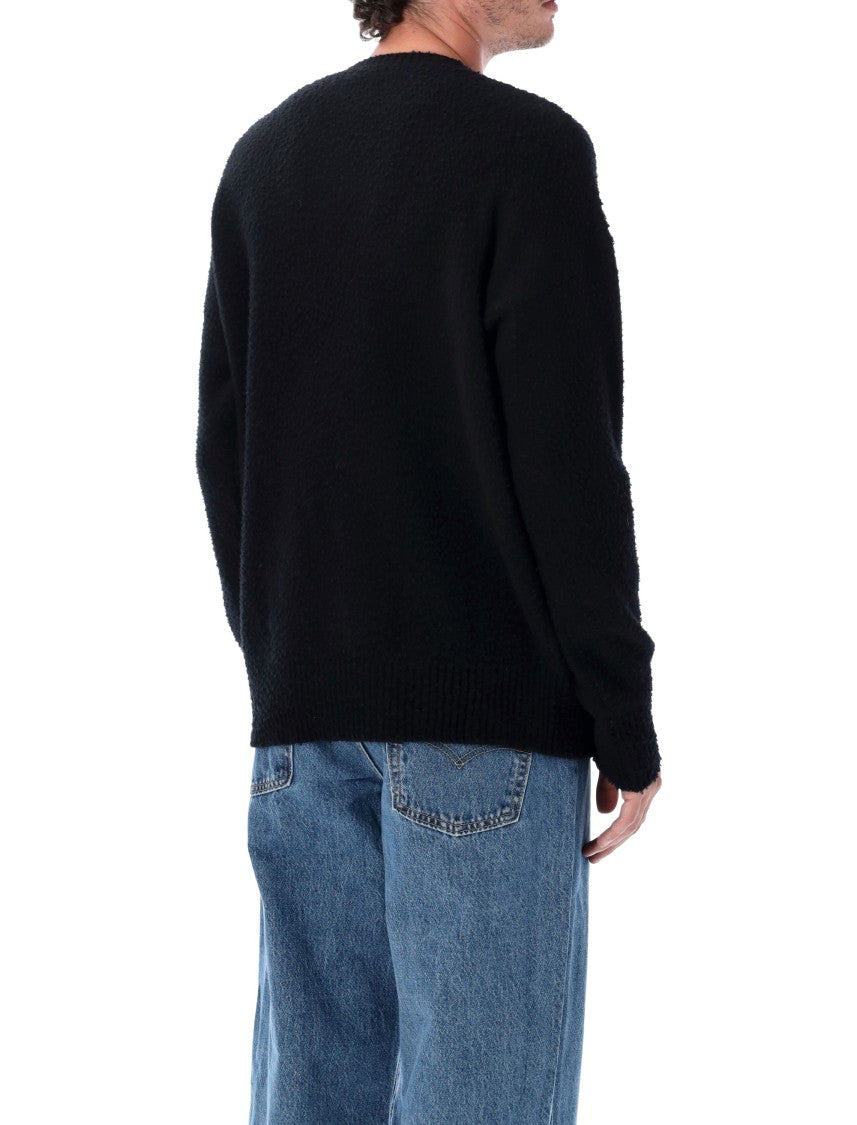 Roberto Collina Relaxed Fit Crewneck Sweater In Soft Casentino Fabric