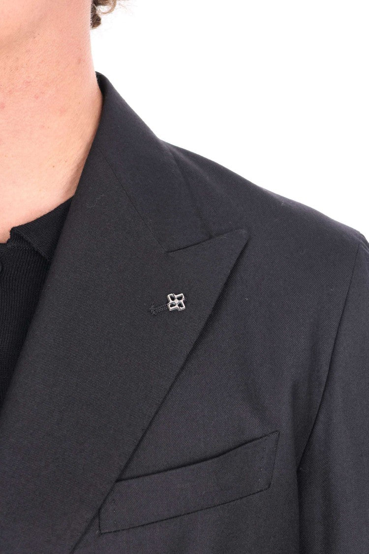 Tagliatore New York Model Super 120’S Wool Double-Breasted Dress