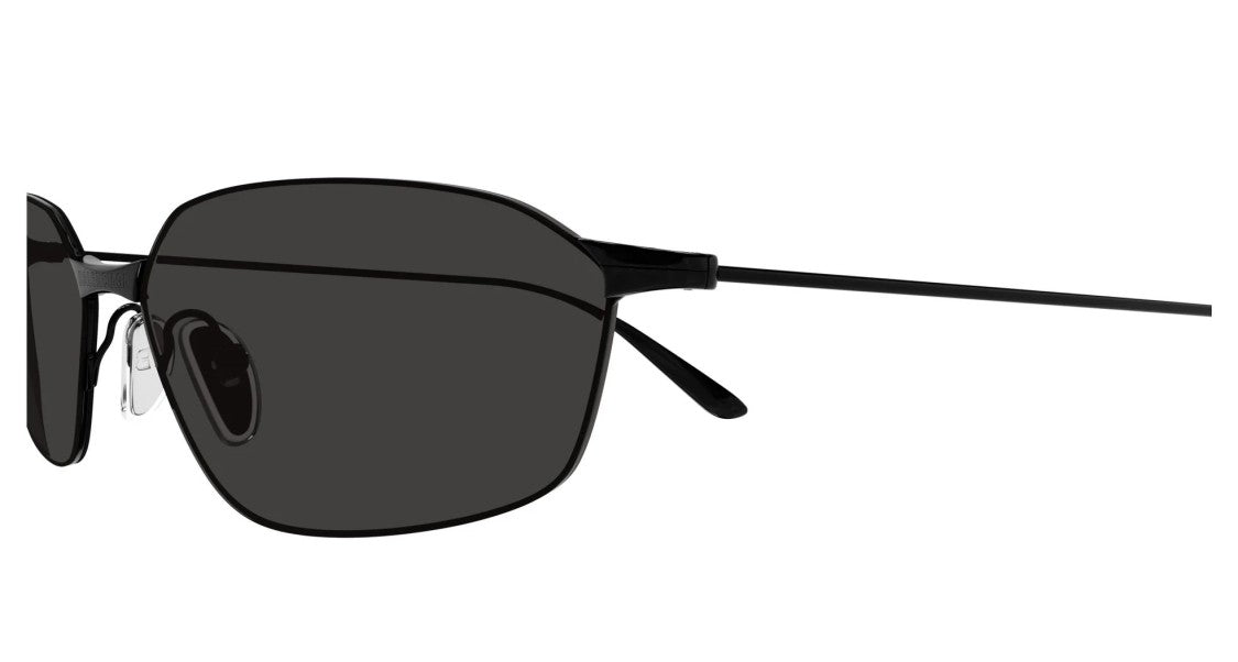 Balenciaga Sunglasses Balenciaga Bb0412s 001 Black Black Grey 62/15/145