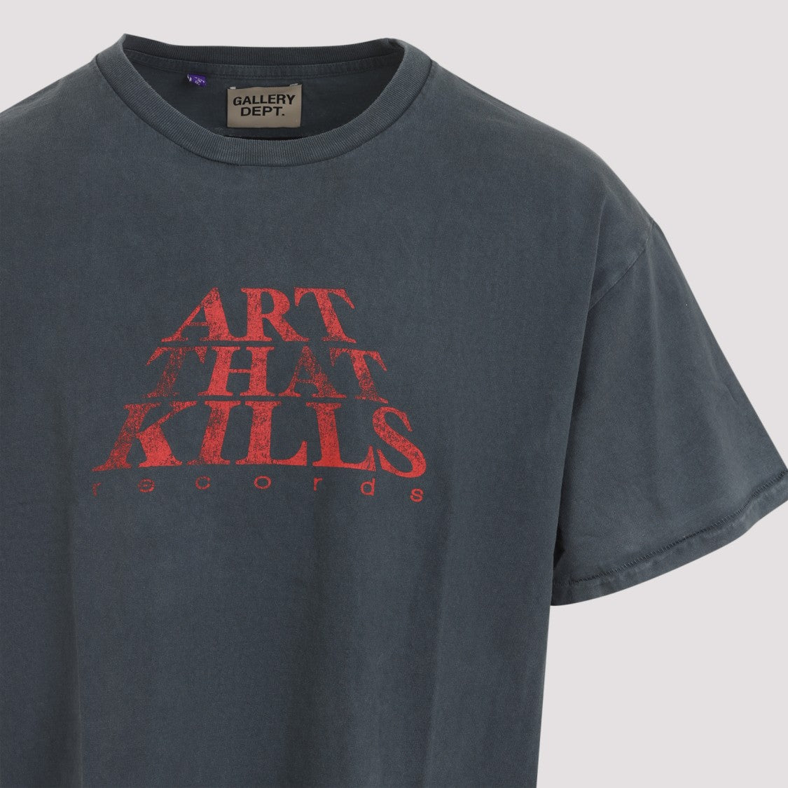 Gallery Dept. Vintage Black Cotton The Force Logo Tee