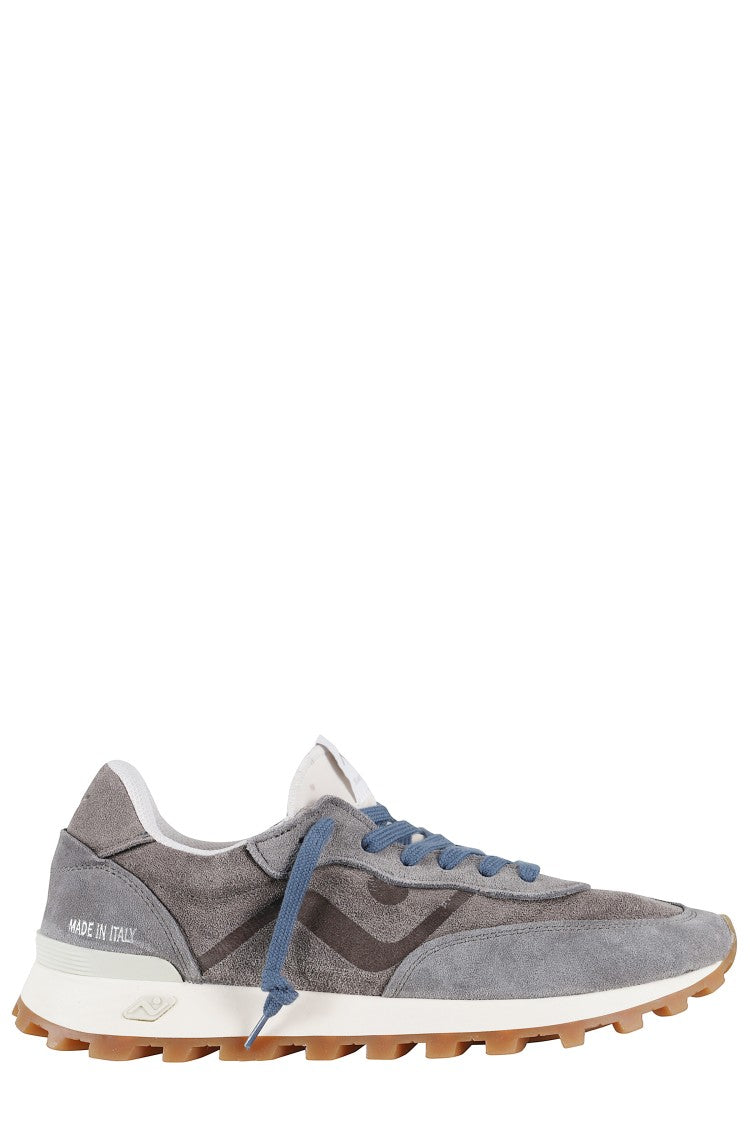 No Map Society Veloce Water Eashed Suede Sneakers