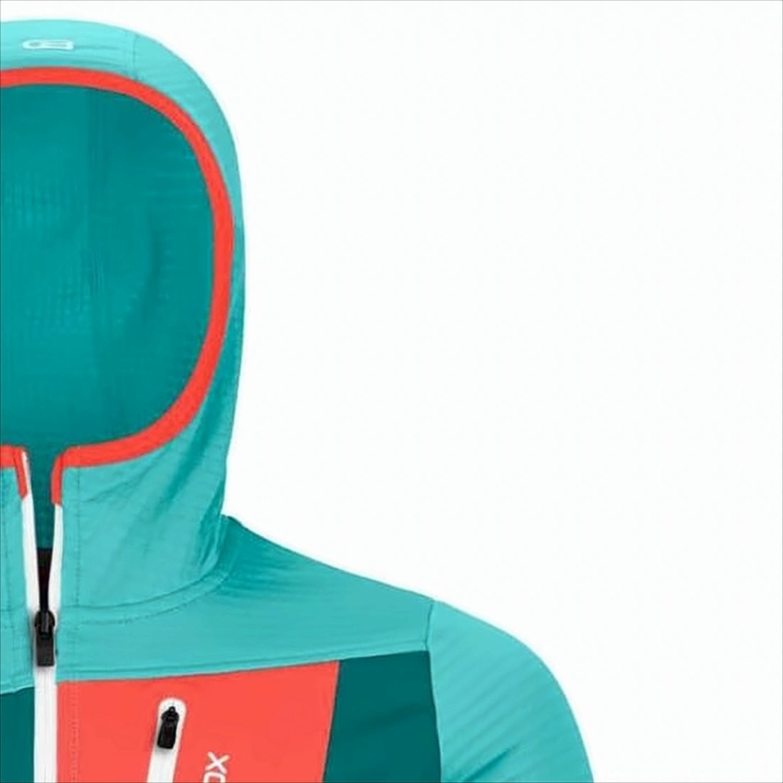 Ortovox Fitted Long-Sleeve Hooded Top With Color-Block Design