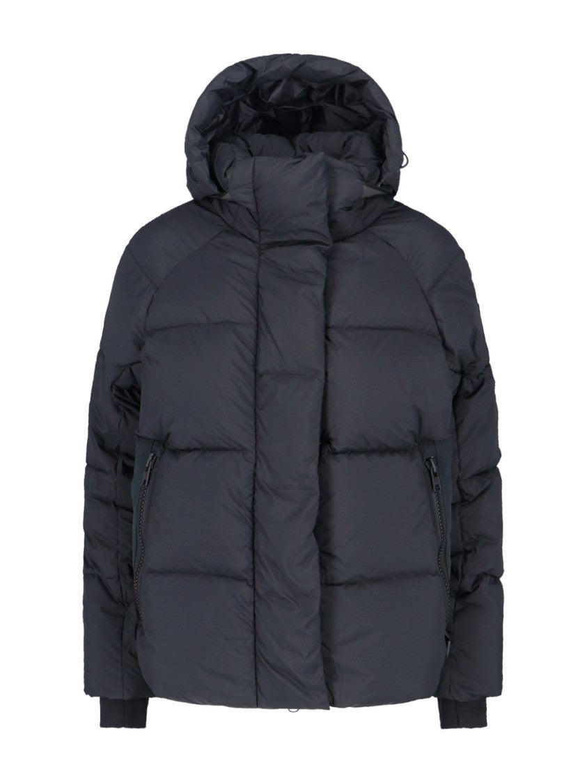 Canada Goose Black Junction Black Label Quilted Hooded Down Jacket