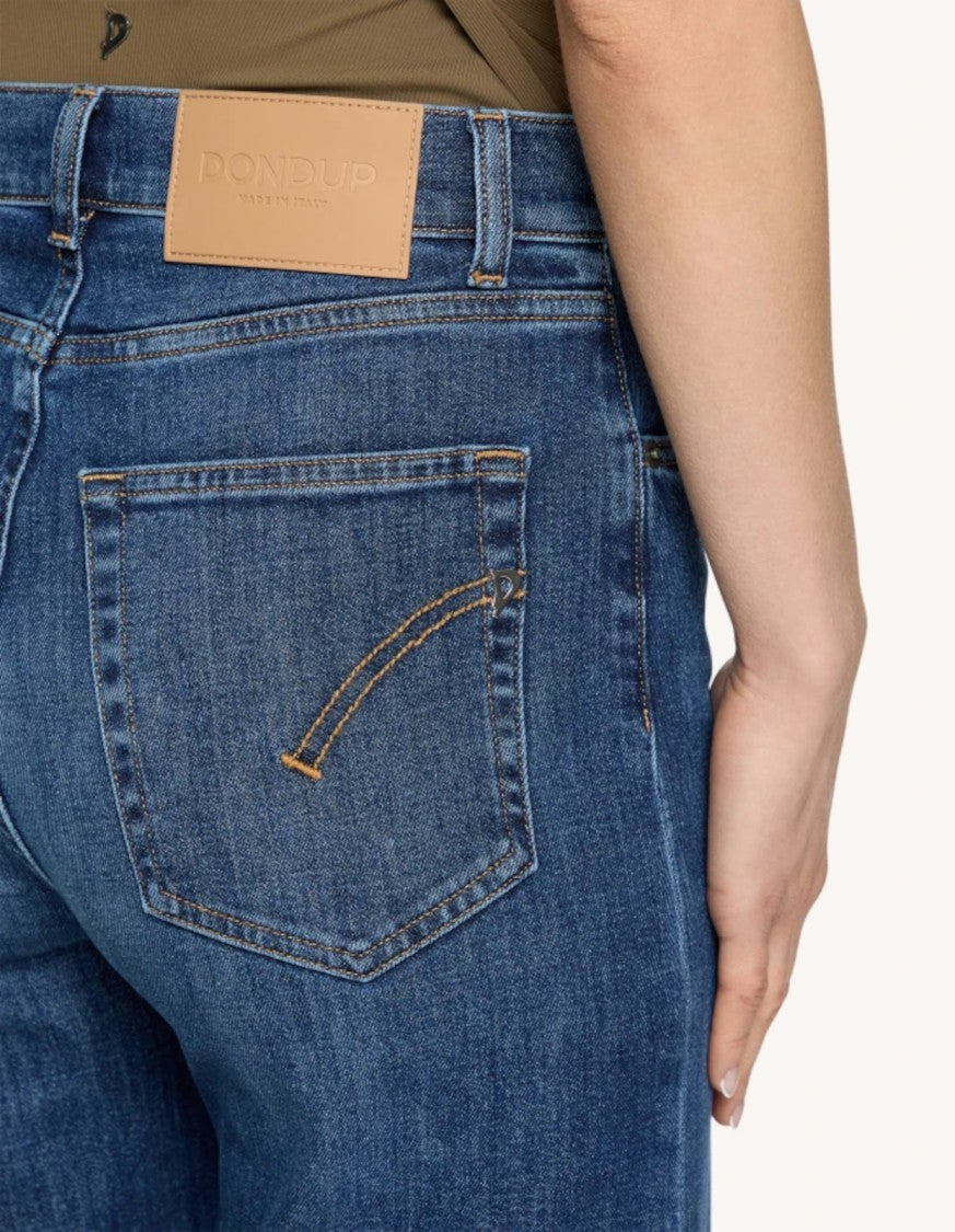 Dondup Five-Pocket Wide-Leg Jeans