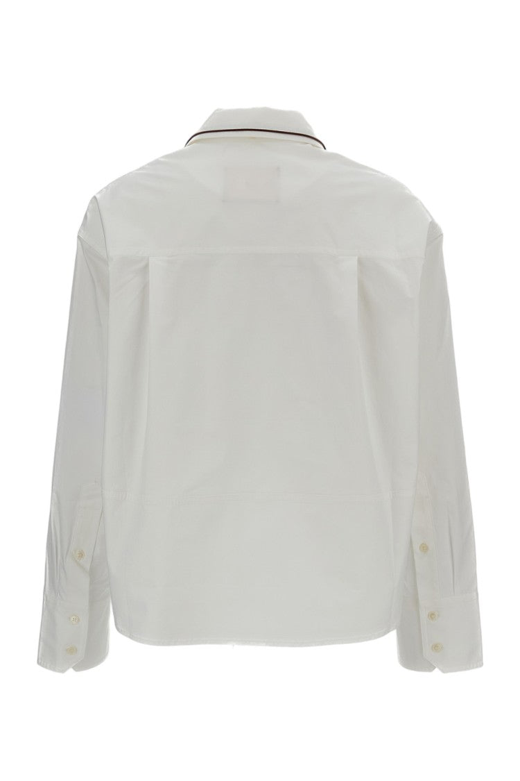 Plan C Boxy Shirt Piped Trim