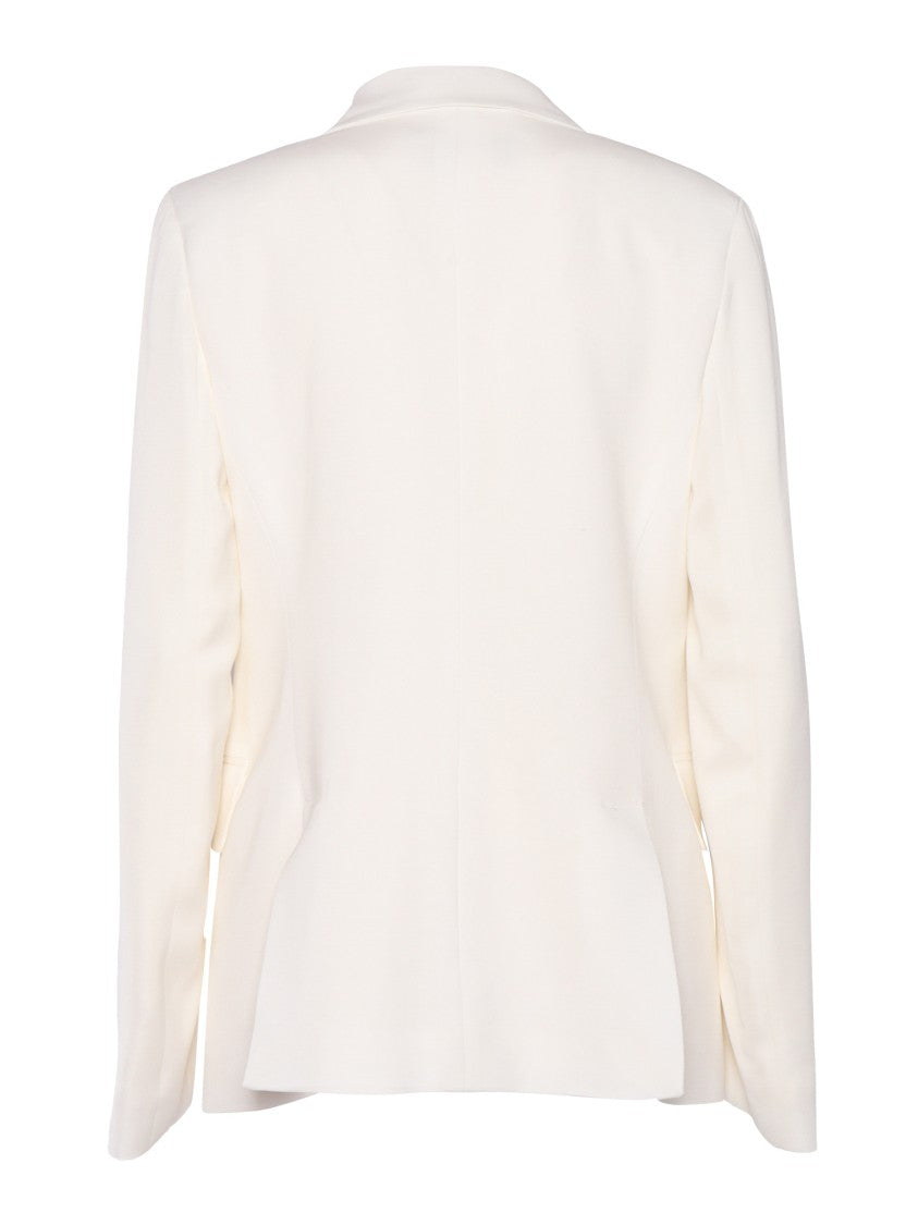 Peserico Double-Breasted Tailored Jacket With Classic Lapel