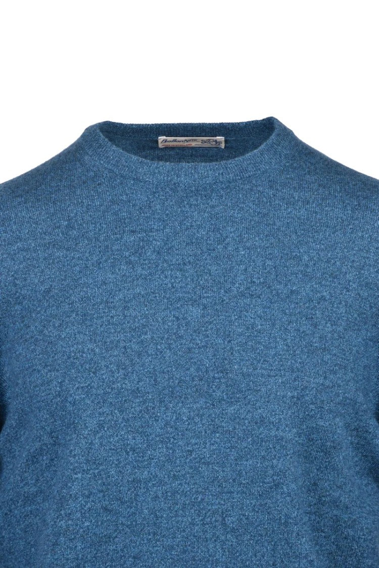 Ballantyne Cashmere Crewneck Pullover - Blue