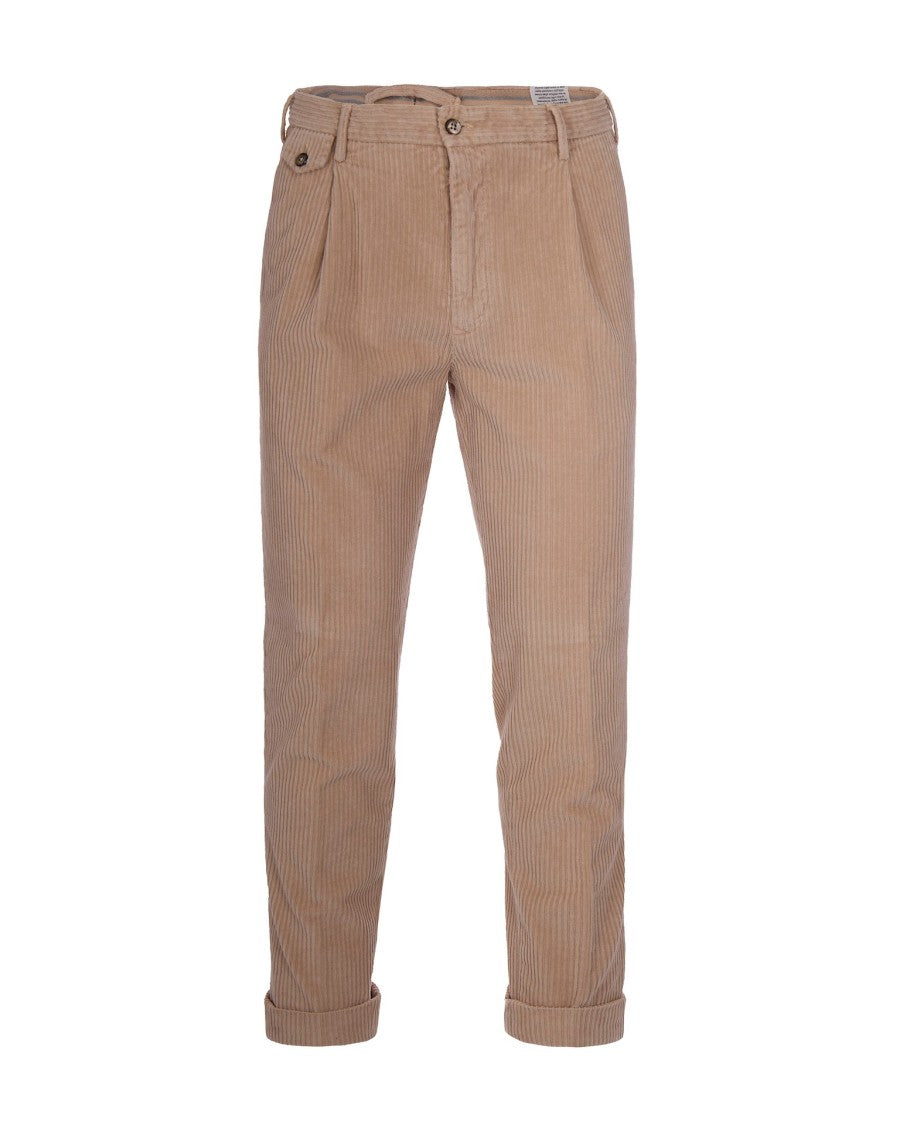 L.B.M. 1911 Miles Garment-Dyed Coral Trousers