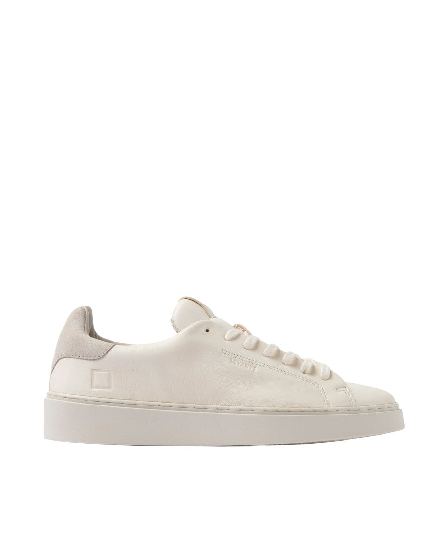 D.A.T.E Levante Soft Ivory Sneakers