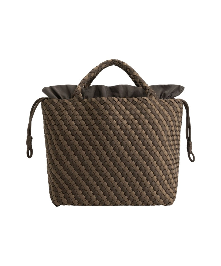 Marrea Woven Neoprene Handbag With Spacious Compartment