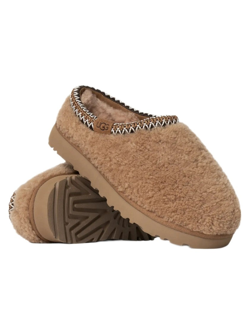 Ugg Maxi Curly Slip-On Shoes With Braided Trim