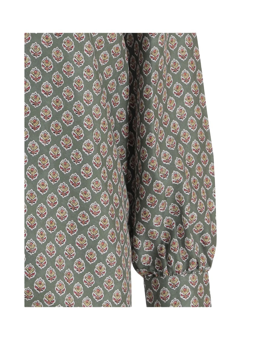 Polo Ralph Lauren Silk Shirt With Floral Pattern