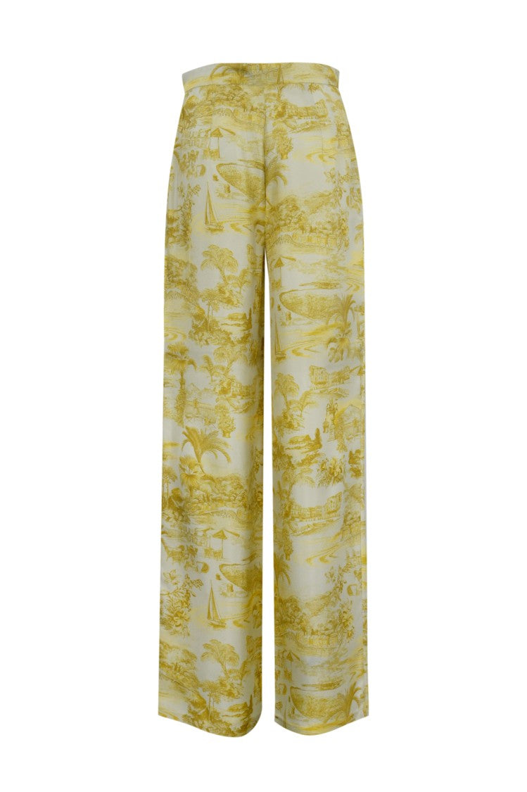 Max Mara High-Waisted Wide-Leg Pants