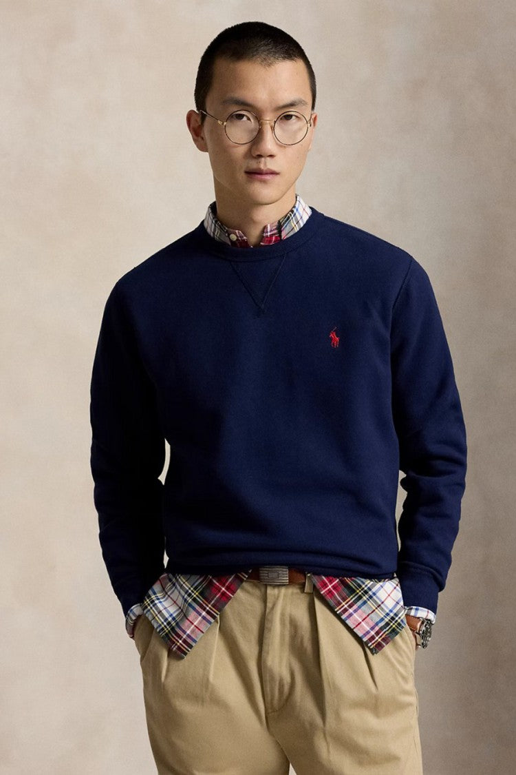 Polo Ralph Lauren Navy Crew-Neck Sweatshirt