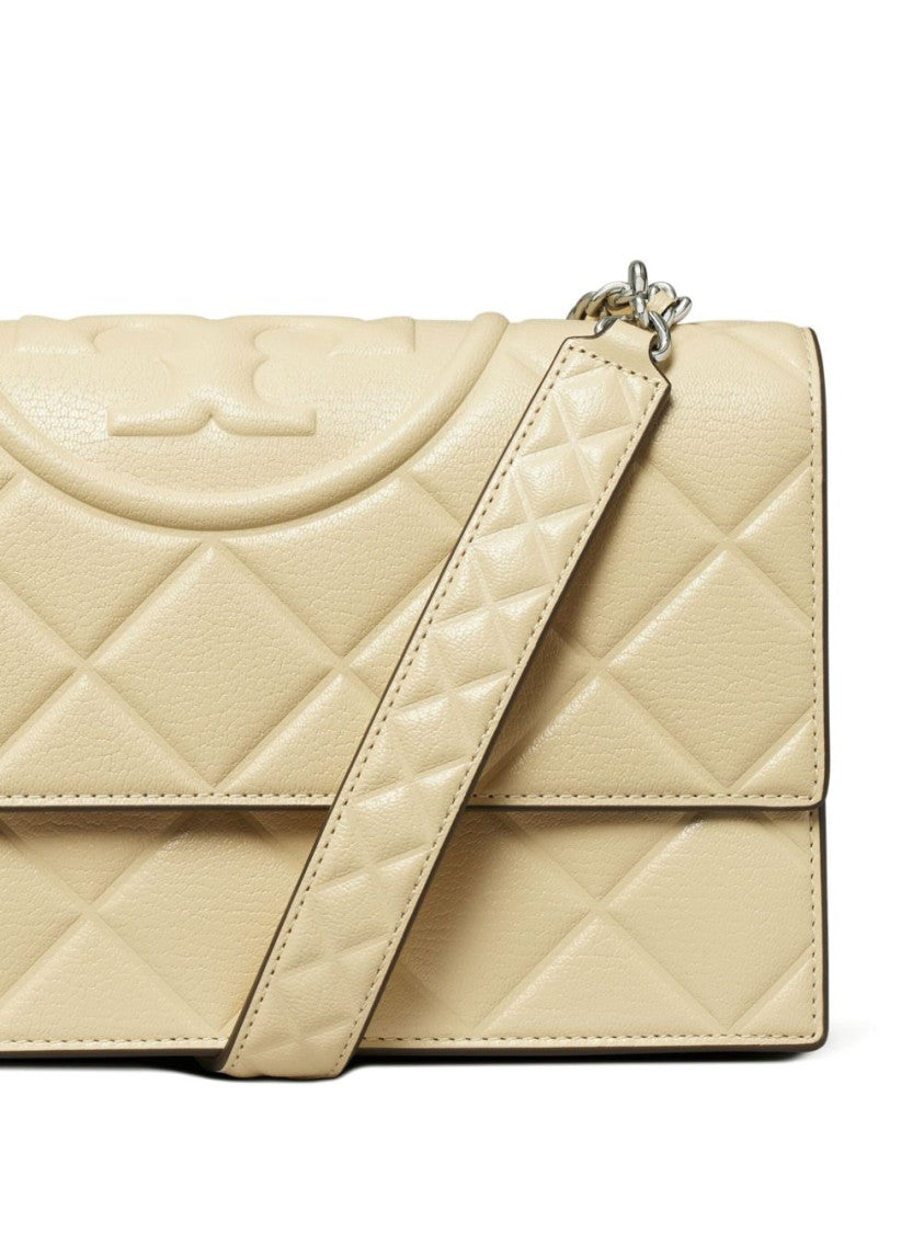 Tory Burch Quilted Capra Leather Shoulder Bag