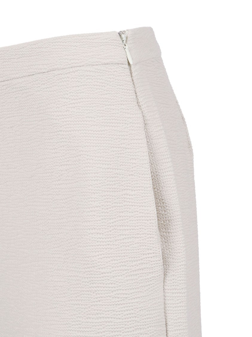 Emporio Armani Tailored Black Trousers With Mid-Rise Waist