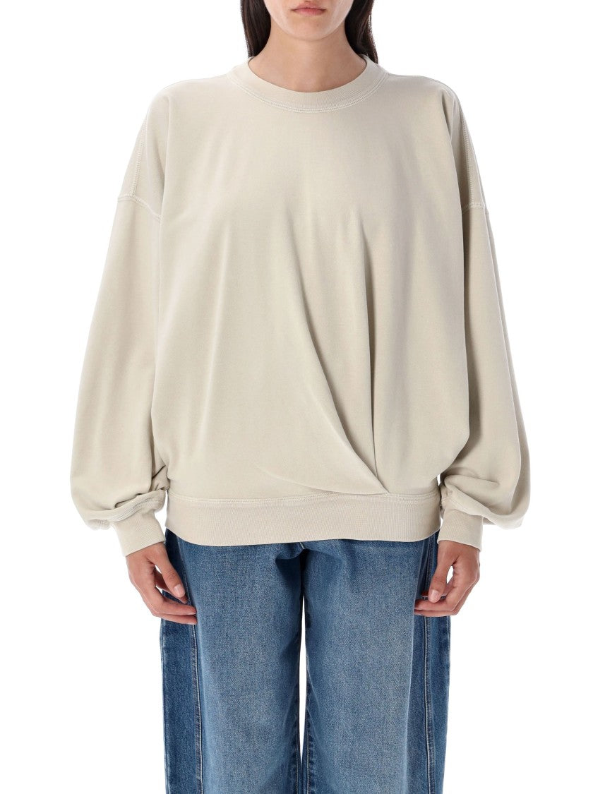 Isabel Marant Étoile Sauria Relaxed Crew Neck Sweatshirt
