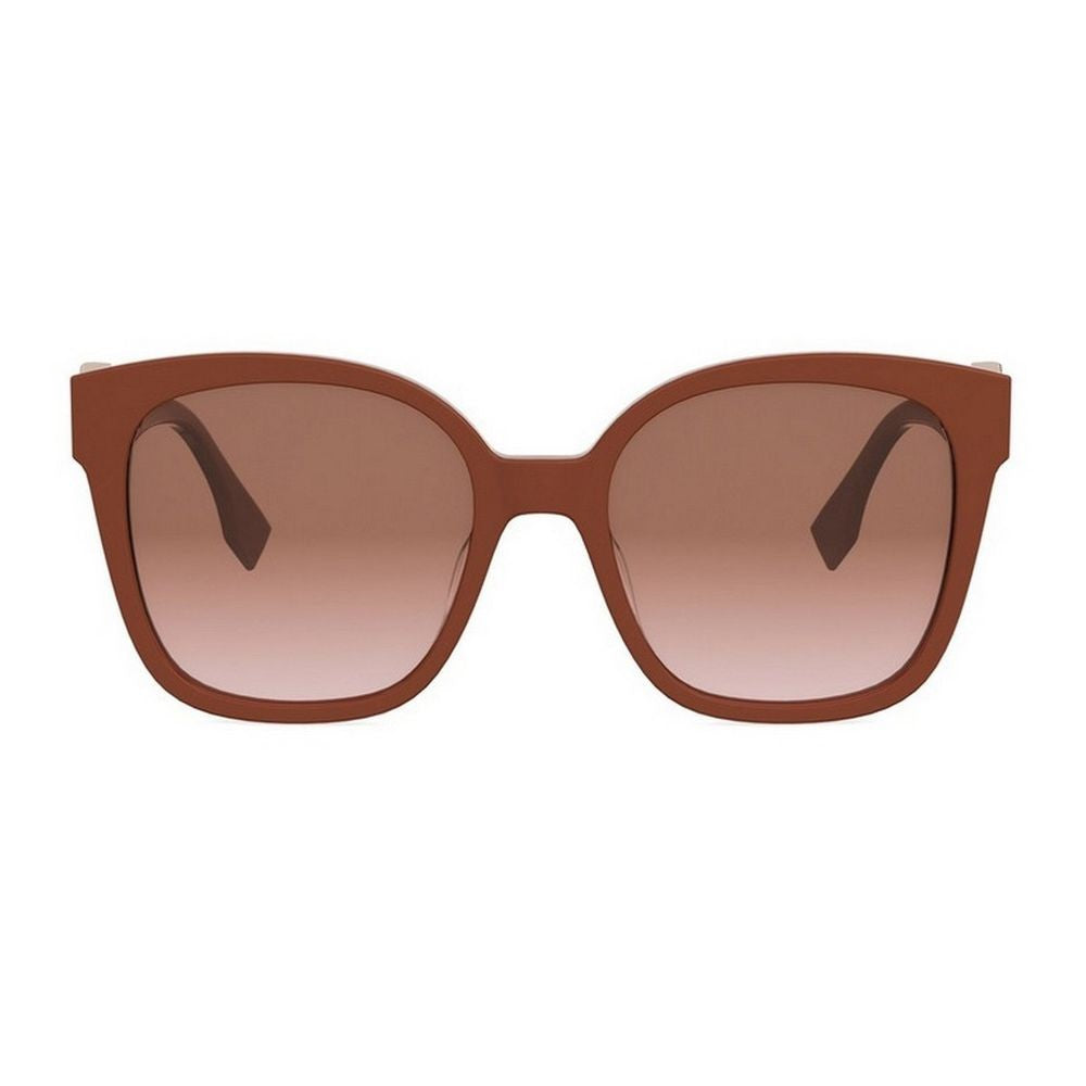 Fendi Ff Diamonds Oversized Square Acetate Sunglasses