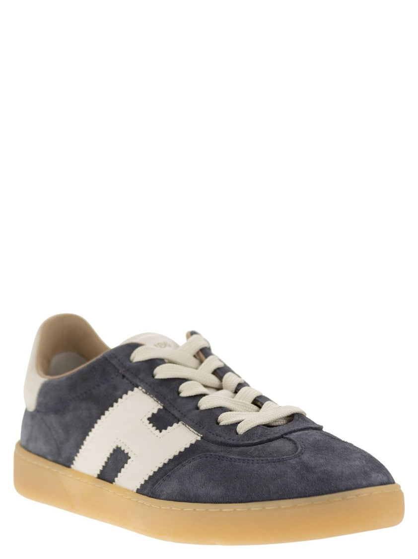 Hogan Retro-Inspired Cool Sneakers With Suede Upper