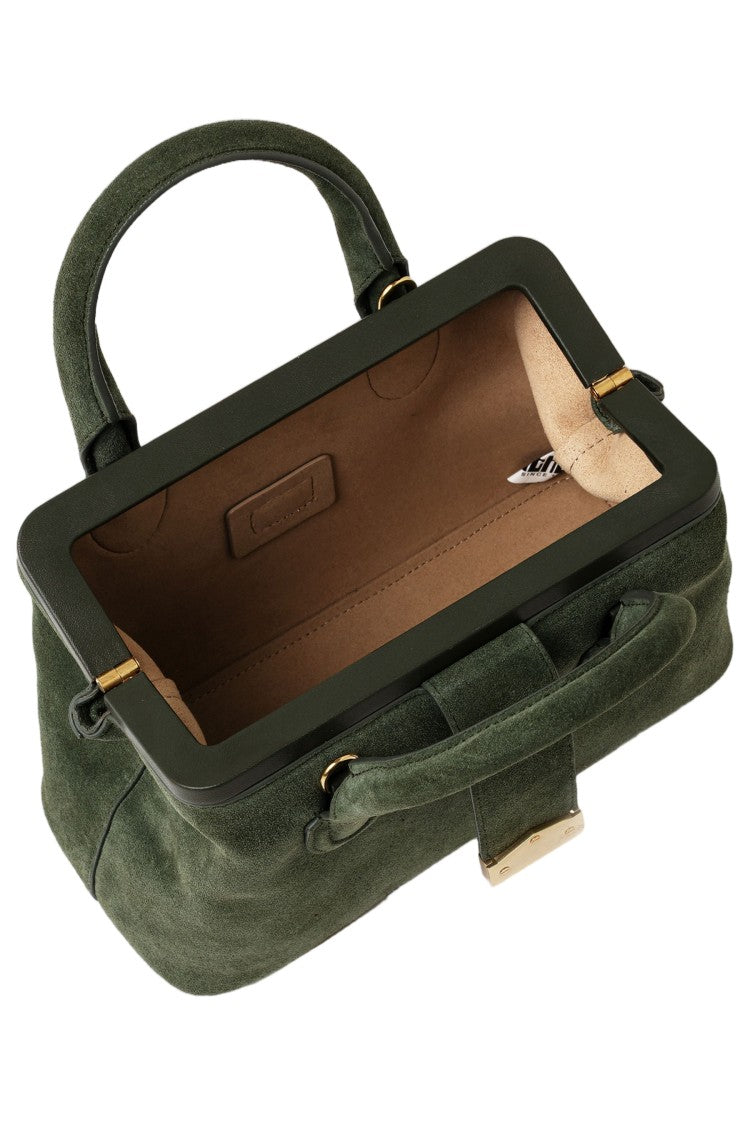 Schell Structured Calfskin Doctor Bag With Versatile Carrying Options