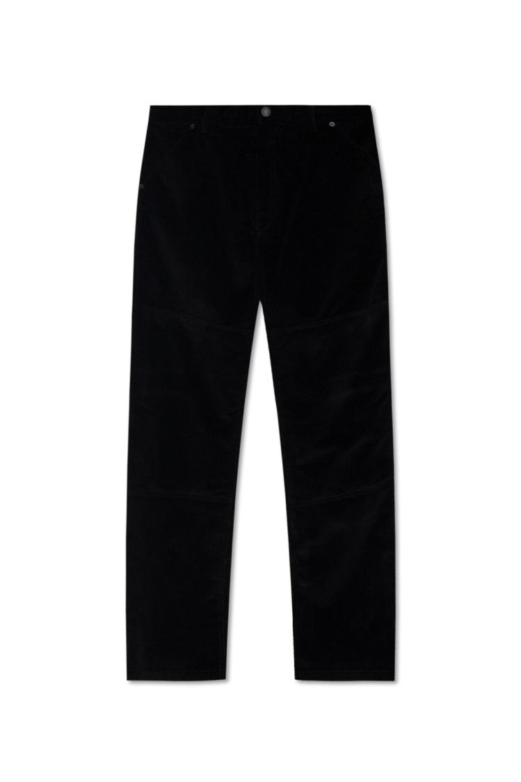 Moncler Straight-Fit Textured Cotton Pants