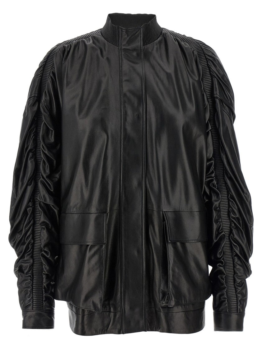 Giovanni Bedin Nappa Bomber Jacket