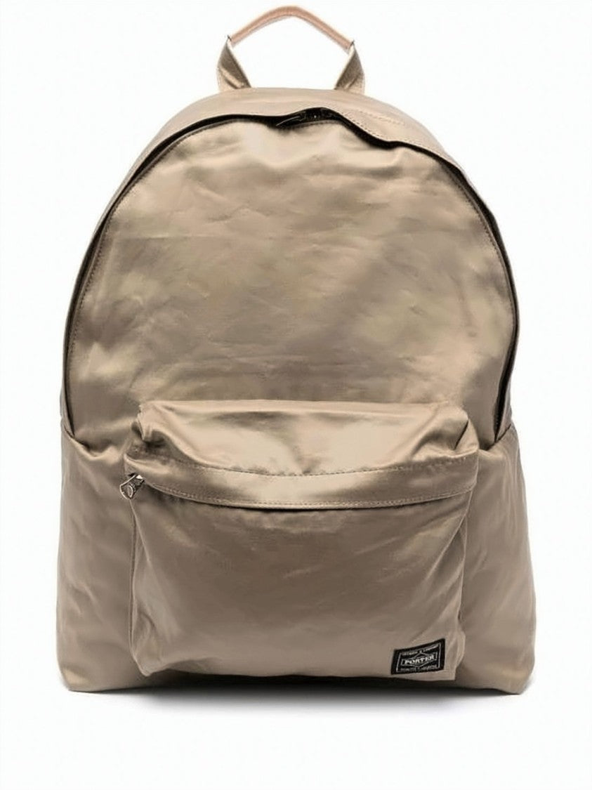 Porter Minimalist Daypack In Smooth Cotton With Padded Straps